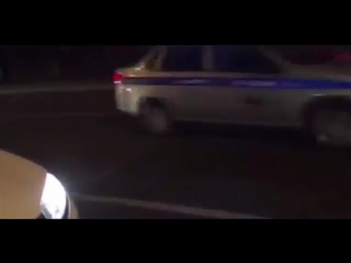 irkutsk schoolboy staged a race with 12 traffic police cars