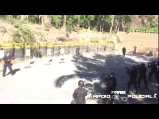 brazilian police training with live ammunition