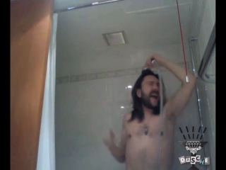 cords in the shower